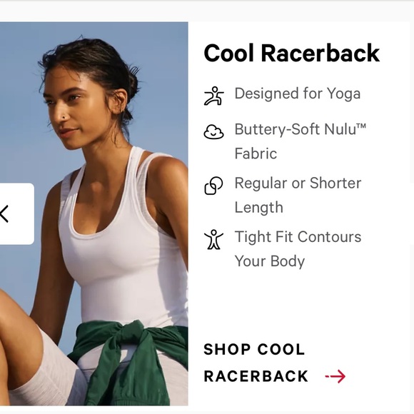 Lululemon Cool Racerback Tank - Picture 7 of 8